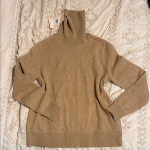 NYDJ Classic Camel Turtleneck Sweater